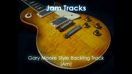 Gary Moore Style Backing Track