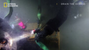 Изваждане на сандък от потънал кораб | сезон 5| Пресушаване на океана | National Geographic Bulgaria