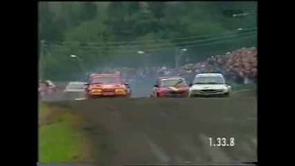 Голяма битка на състезание по раликрос през 1994