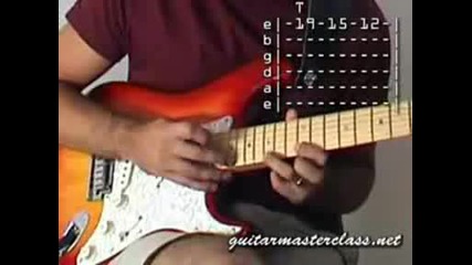 Eddie Van Halen tapping lesson