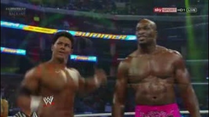 Wwe Summerslam 2012 | Kofi Kingston & R-truth vs Prime Time Players