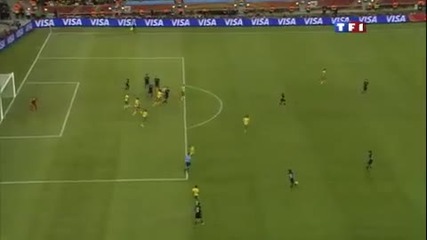 Юар - Мексико 1 - 1 (high quality) гол на Рафаел Маркес 