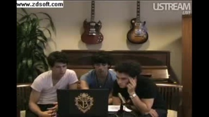 Jonas Brothers Live Facebook Webcast Part 10