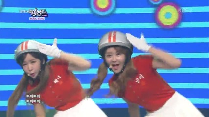 130726 Crayon Pop - Bar Bar Bar @ Music Bank