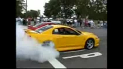 Mustangs Burnout Tyrbo