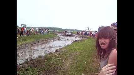 How to work a new truck in (part two mudbog ) 