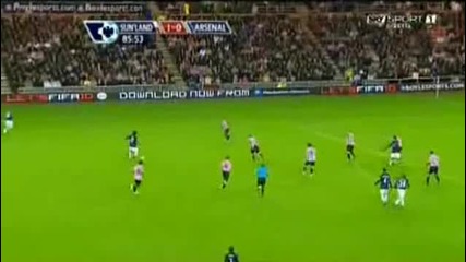 Sunderland 1:0 Arsenal 