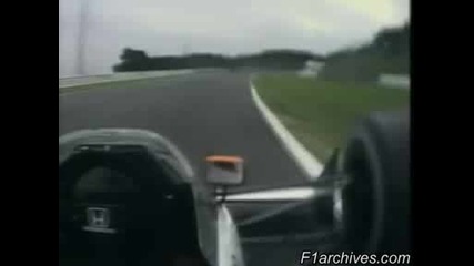 Onboard Suzuka Prost (qualy) - 1989г.