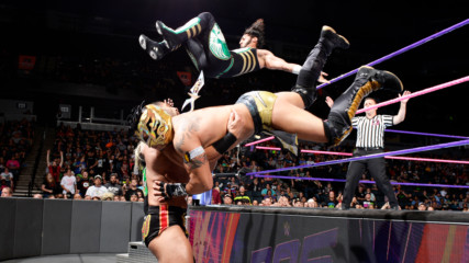 Kalisto & Mustafa Ali vs. Enzo Amore & Ariya Daivari: WWE 205 Live, Oct. 10, 2017
