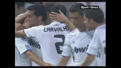 15.09.2010 Реал Мадрид 2 - 0 Аякс втори гол на Гонзало Игуаин 