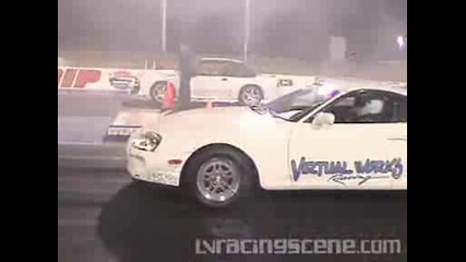 Toyota Supra Drag Race