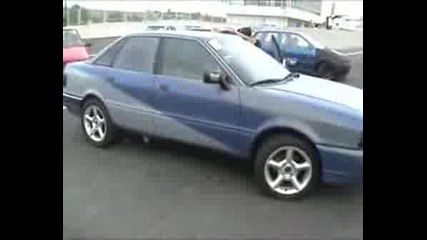 Audi 90 Quattro Turbo Vs. Opel Corsa Gsi