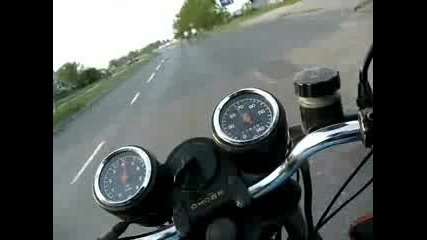 Яздя на Mz Etz 150
