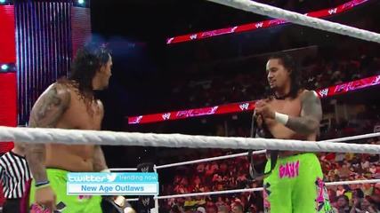 The Usos vs. Ryback and Curtis Axel_ Raw