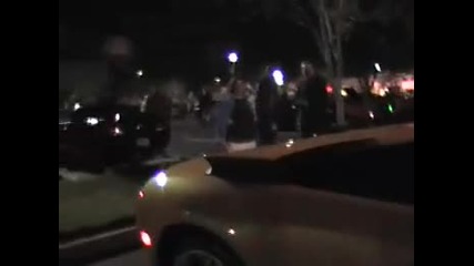Страхотен рев на Lamborghini Murcielago с Twin Turbo