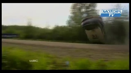 Les crashs des jours 1 et 2 du rallye de Finlande Wrc 2011