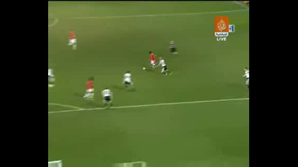 Манчестър Юнайтед - Дарби Каунти 3:0 Нани