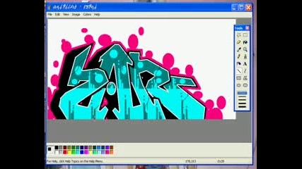 graffiti Ms Paint mn qk graffit