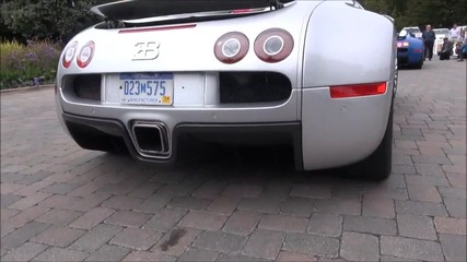 10 Bugatti Veyron-а по улиците !