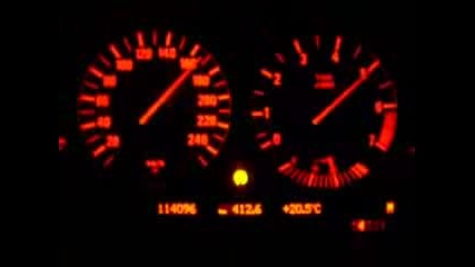 Bmw 520i E39 0 - 200km/h