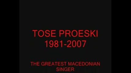 Tose Proeski