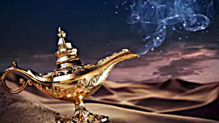 Magical Desert Music Lamp of Wishes Arabian Egyptian Enchanted