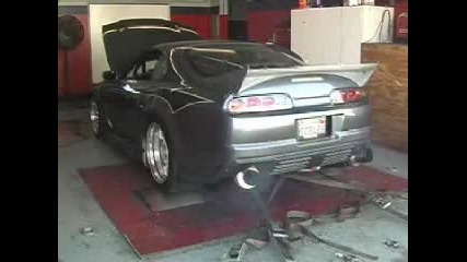 Toyota Supra Dyno Test 870hp