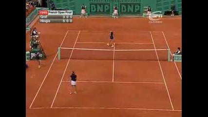 Roland Garros 1999 : Граф - Хингис |част 1/3