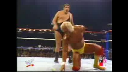 Hulk Hogan vs Andre the Giant Wrestlemania 3 