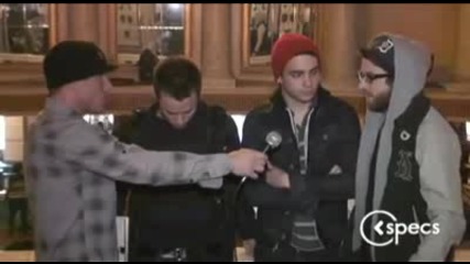 Paramore Jeremy Taylor Josh Interview in Detroit