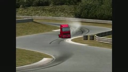 Live For Speed Volvo Truck Drifting 