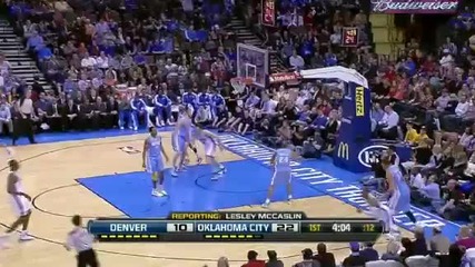 Nuggets vs. Thunder Game Recap Nba 2012-13 Season Jan 16, 2013 (low)