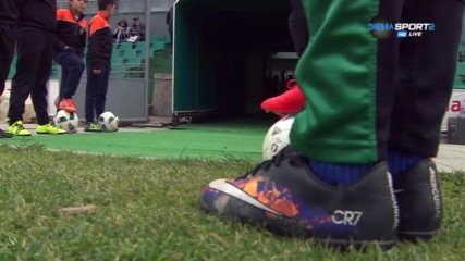 Мания по CR7 и на стадиона в Ловеч