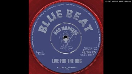 Bad Manners - Suicide (live for the Bbc)