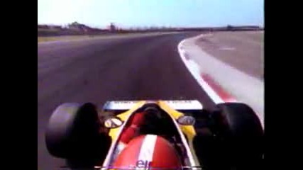 Jean Pierre Jabouille onboard Silverstone 1980