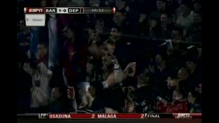 Барселона 1:0 Депортиво Ла Коруня 