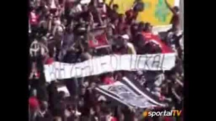 Cska Sofia Hooligans Vs. Police