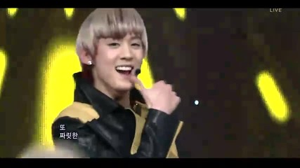 Teen Top - Supa Luv ^remix. ~ Inkigayo (27.02.11) 