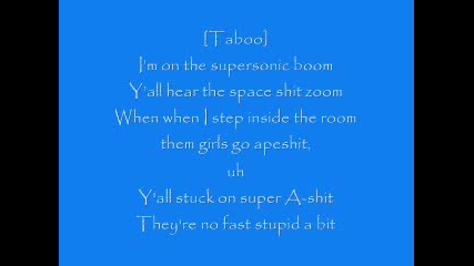 Black Eyed Peas - Boom Boom Pow + Lyrics
