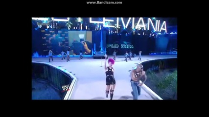 Flo Rida on Wrestlemania 28