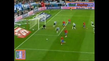 14.11.09 Испания 2:1 Аржентина Алонсо Гол