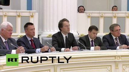 Russia: "40 percent of investment directed towards fuel and energy" - Putin