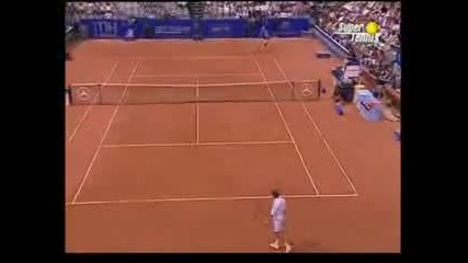 Roger Federer vs Juan Carlos Ferrero. Telecom Italia Masters 2003