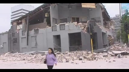 Кадри след земетресението в Нова Зеландия 