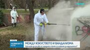 Започна акция за почистване на графити в София
