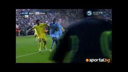 2.11.2011 Виляреал-манчестър Сити 0-3 Шампионска лига група А