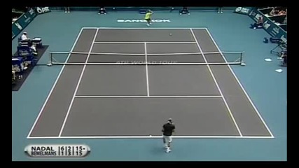 Rafael Nadal vs Ruben Bemelmans R2 Thailand 2010 (bangkok Atp250) 