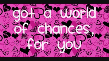 Demi Lovato - World of Chances (lyrics) 