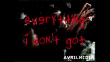 Avril Lavigne - I Always Get What I Want