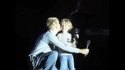 Brian And Baylee Littrell - Singing
